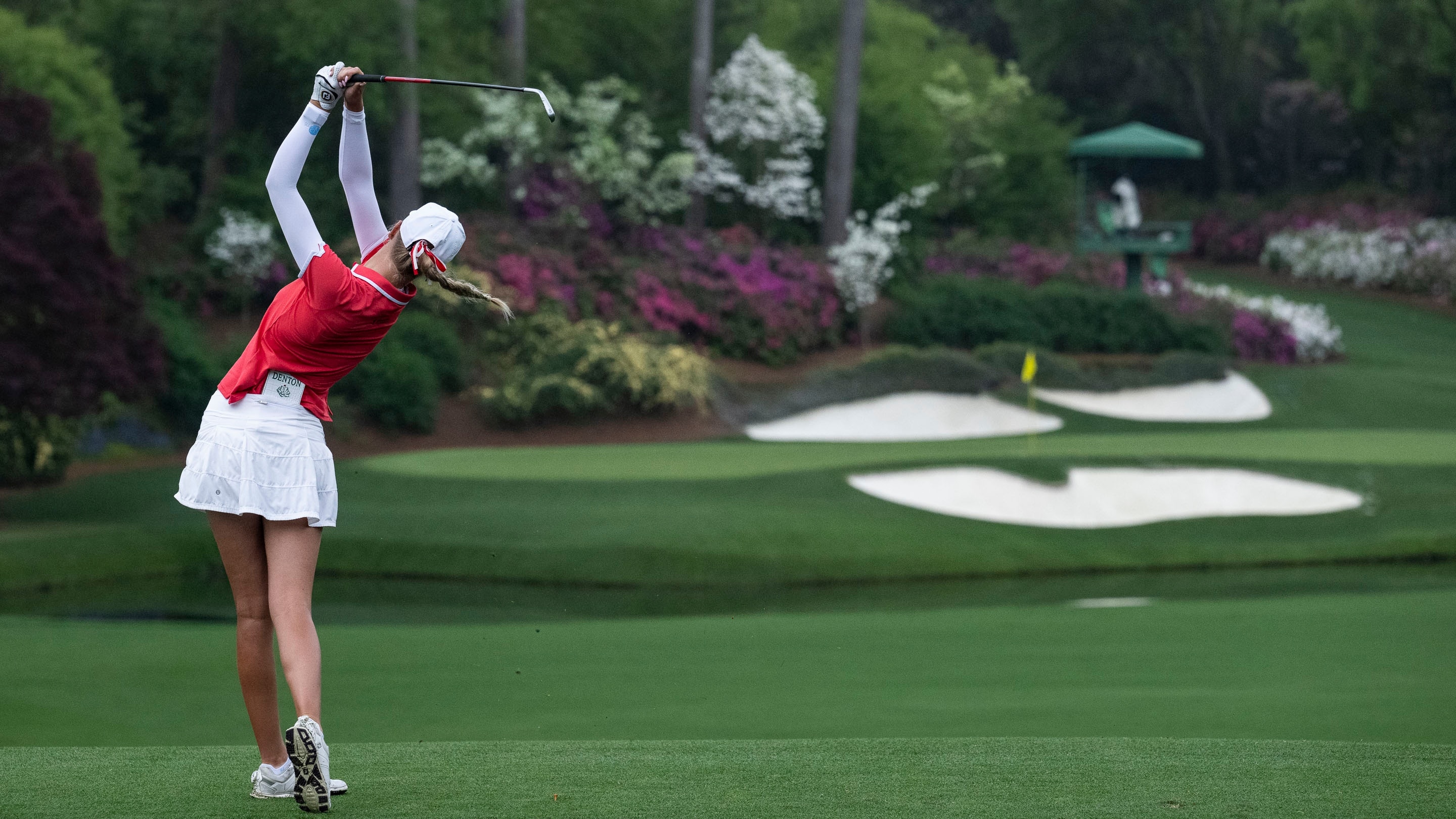 Practice is Underway at Augusta National